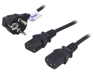 dvojitý kabel flexo-PC-AK-04 /1,8m